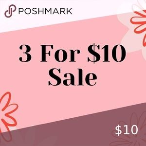 ✨✨✨3 for $10- items marked with ✨ Make offers!
